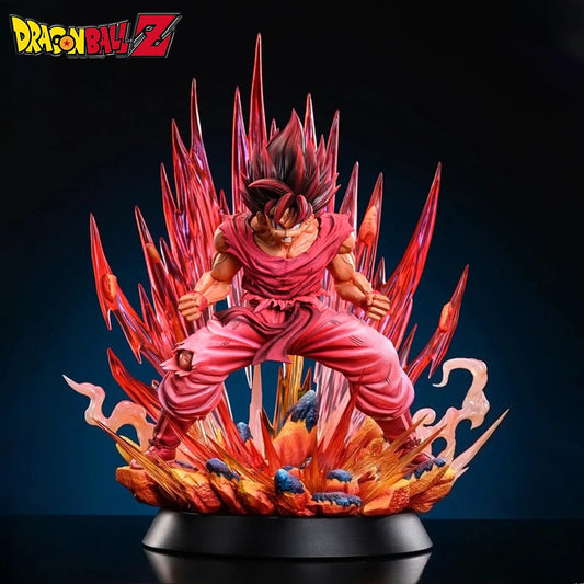 Figura Goku Kaioken - Dragon Ball Z | Estatua GK 38cm