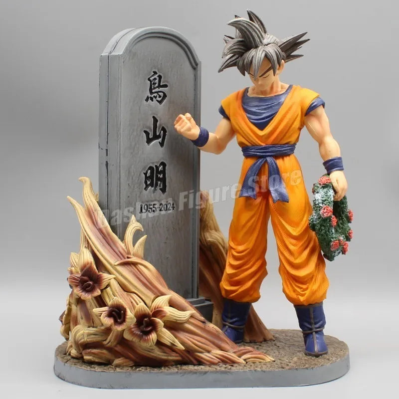 Figura Son Goku Tributo Akira Toriyama - Dragon Ball | Homenaje GOODBYE 23cm