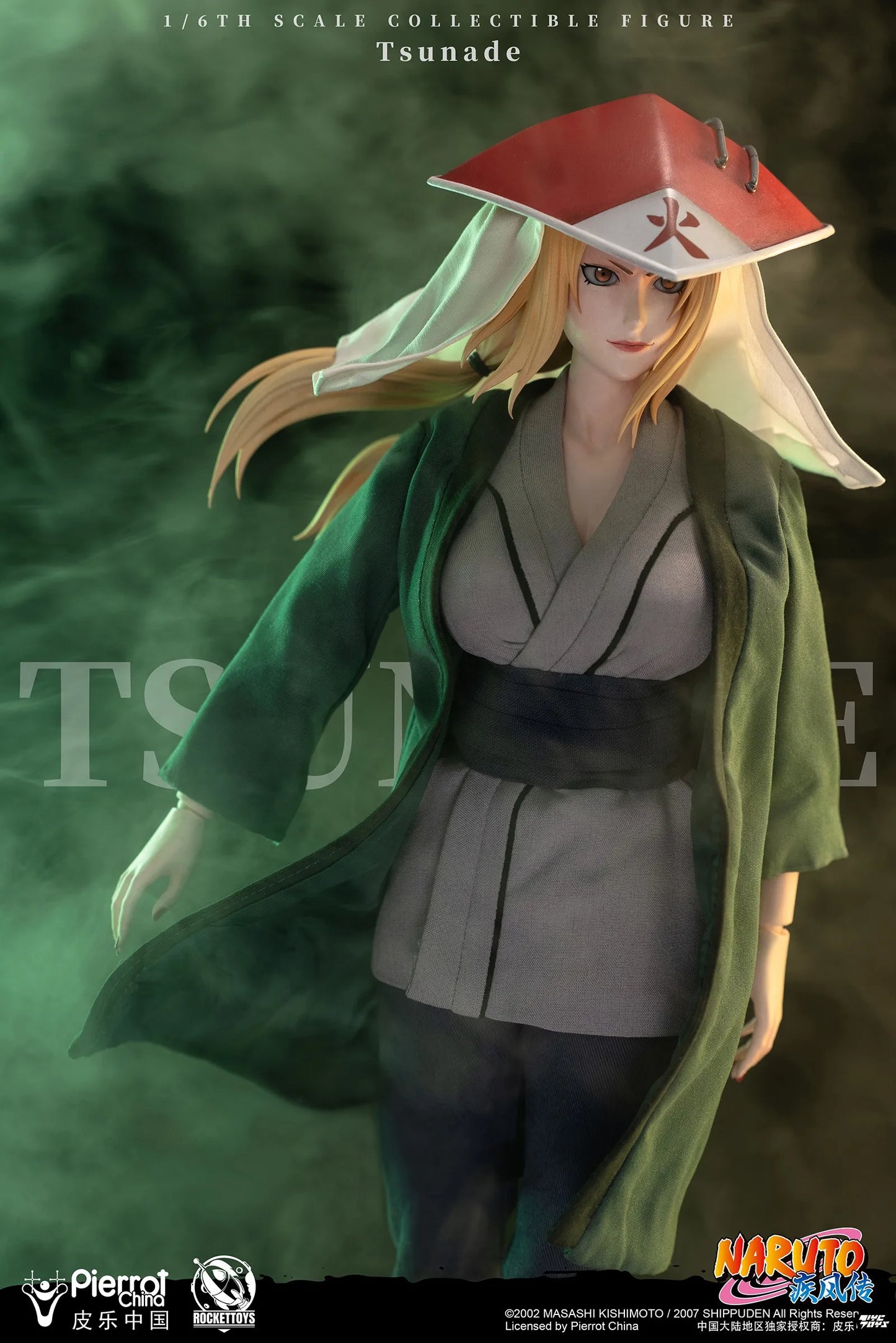 Figura Tsunade Godaime Hokage 1/6 - Naruto Shippuden | Rocket Toys ROC-009 28cm