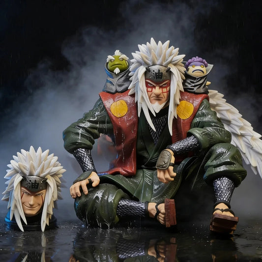 Figura Jiraiya Modo Sabio - Naruto | Montado en Myoboku 14cm