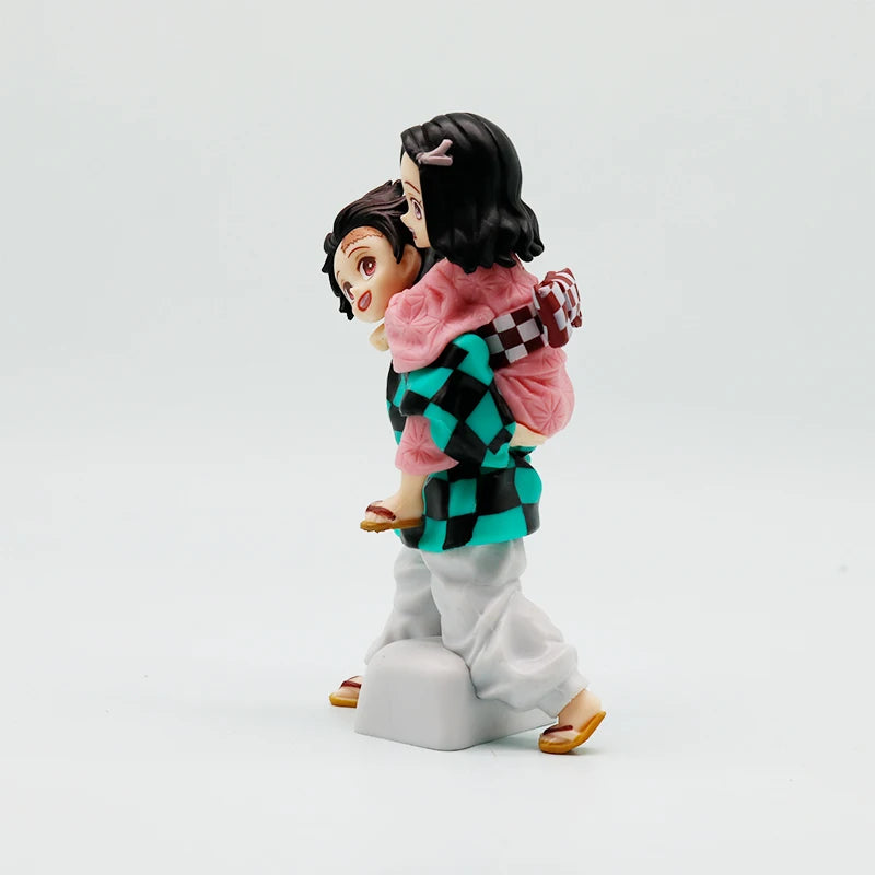 Figura Tanjiro y Nezuko Kamado - Demon Slayer | 12,8 cm