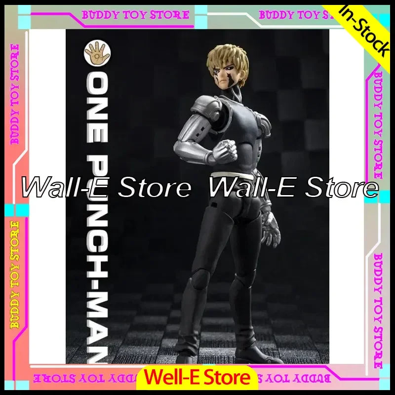 Figura Genos con Delantal Rosa - One Punch Man | Articulada 16cm