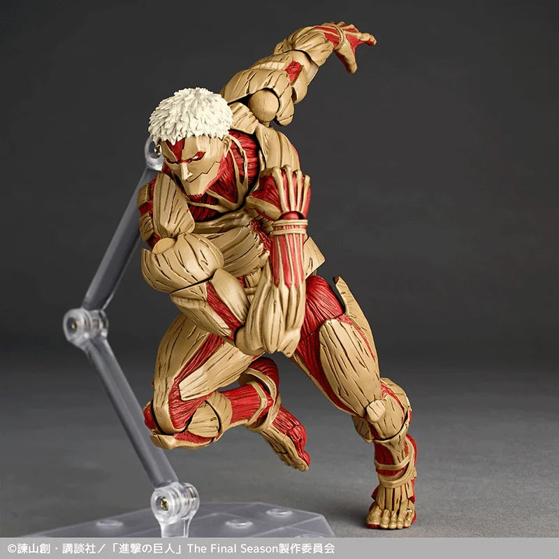 Figura Titán Acorazado Reiner Braun - Attack on Titan | Kaiyodo Revoltech