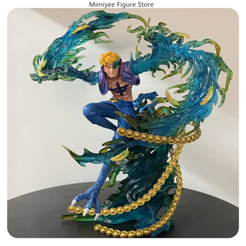 Figura Marco el Fénix - One Piece | Piratas de Barbablanca 29cm