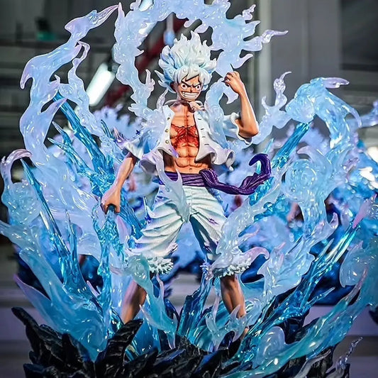 Figura Luffy Gear 5 Nika - One Piece | Dios del Sol 30cm