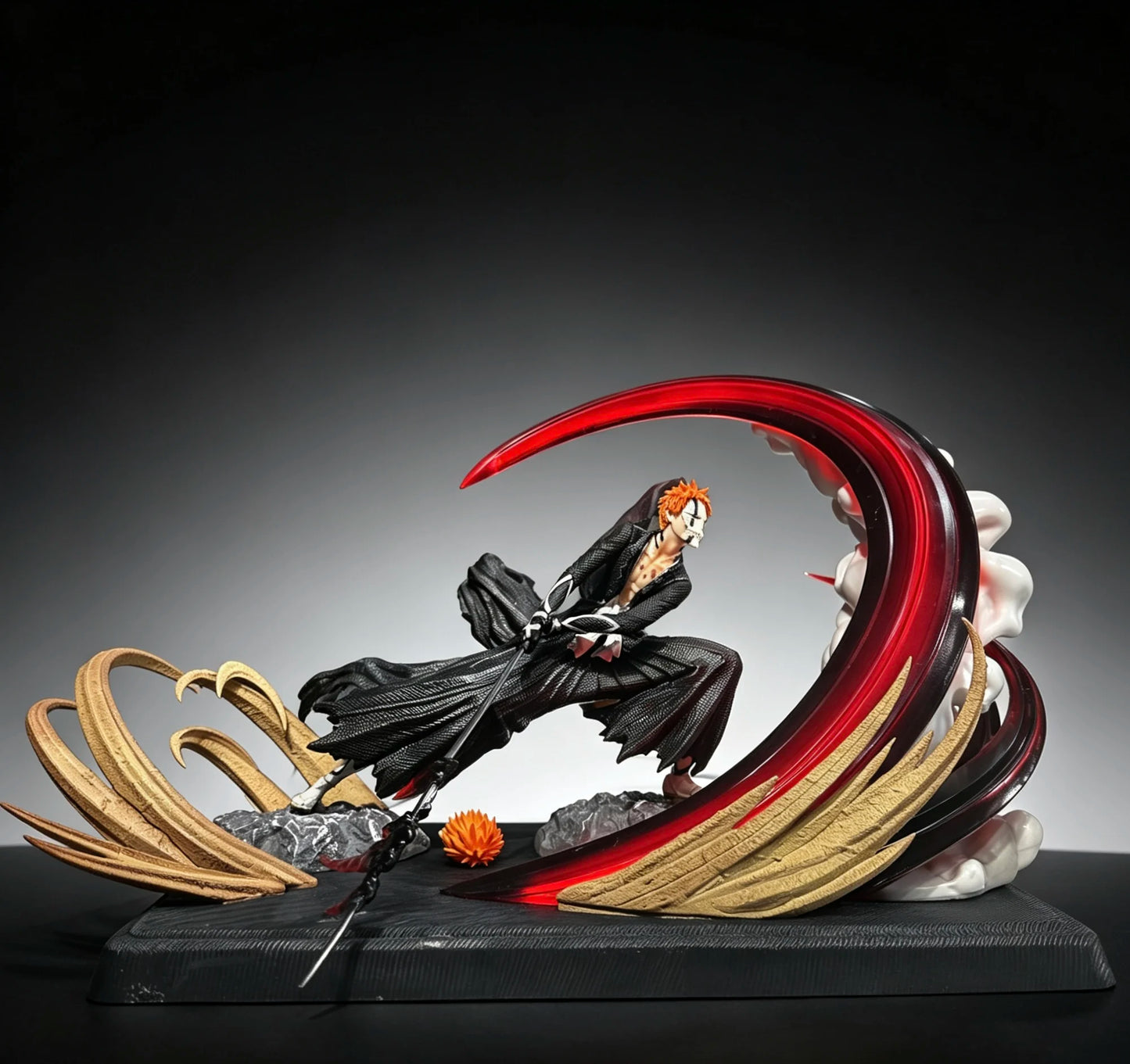 Figura Ichigo Kurosaki Getsuga Tensho - Bleach | GK 35cm