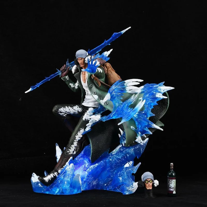 30cm One Piece Aokiji Kuzan Lx Max Series Anime Action Figure Collectible Statue Toy Ornament Model Toy Boys Birthday Gift