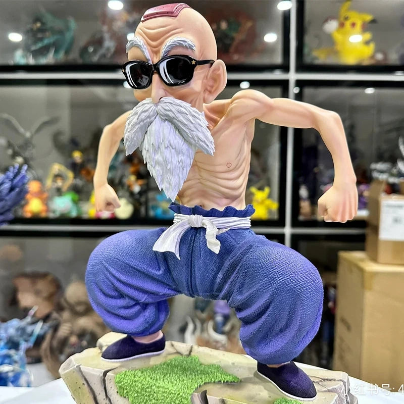 18cm Dragon Ball Master Roshi Figure Kame Sennin Figurine Pvc Action Figures Desktop Decoration Collection Model Toys Gifts