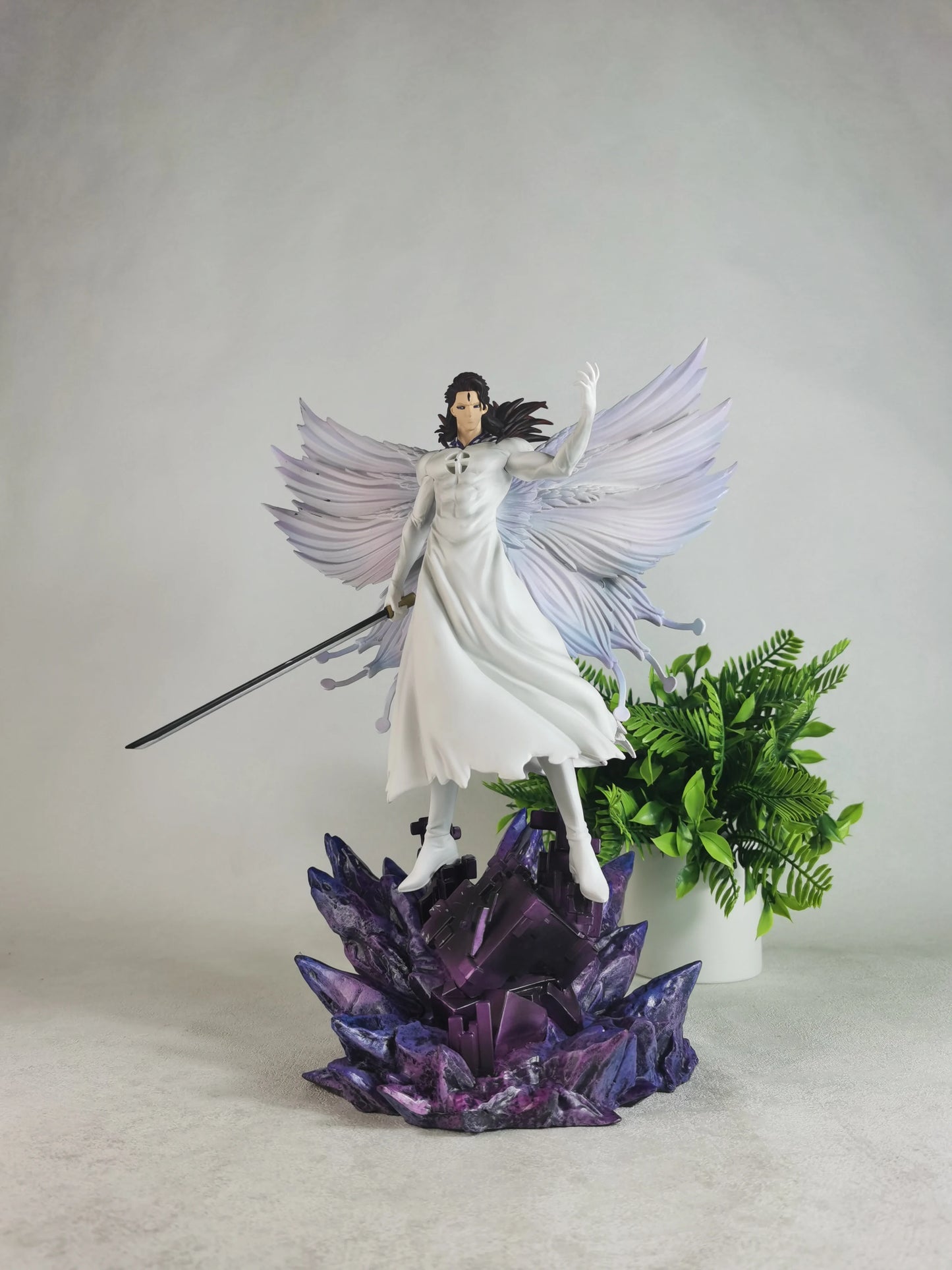 Figura Sosuke Aizen - Bleach | Estatua GK PVC 31cm