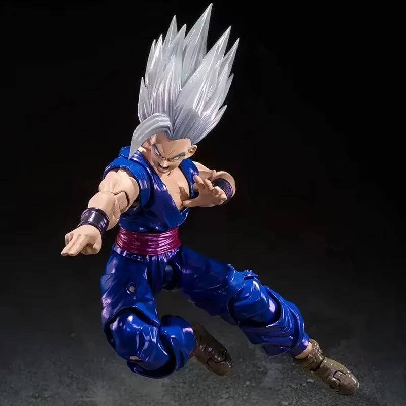 Figura de Acción de Anime Exclusiva de SHF Dragon Ball: Son Gohan Beast |   Modelo Móvil de PVC de Super Saiyan |   Edición de Coleccionista