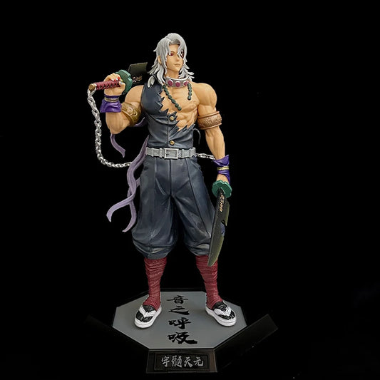 Figura Uzui Tengen - Kimetsu no Yaiba | Estatua GK 32cm