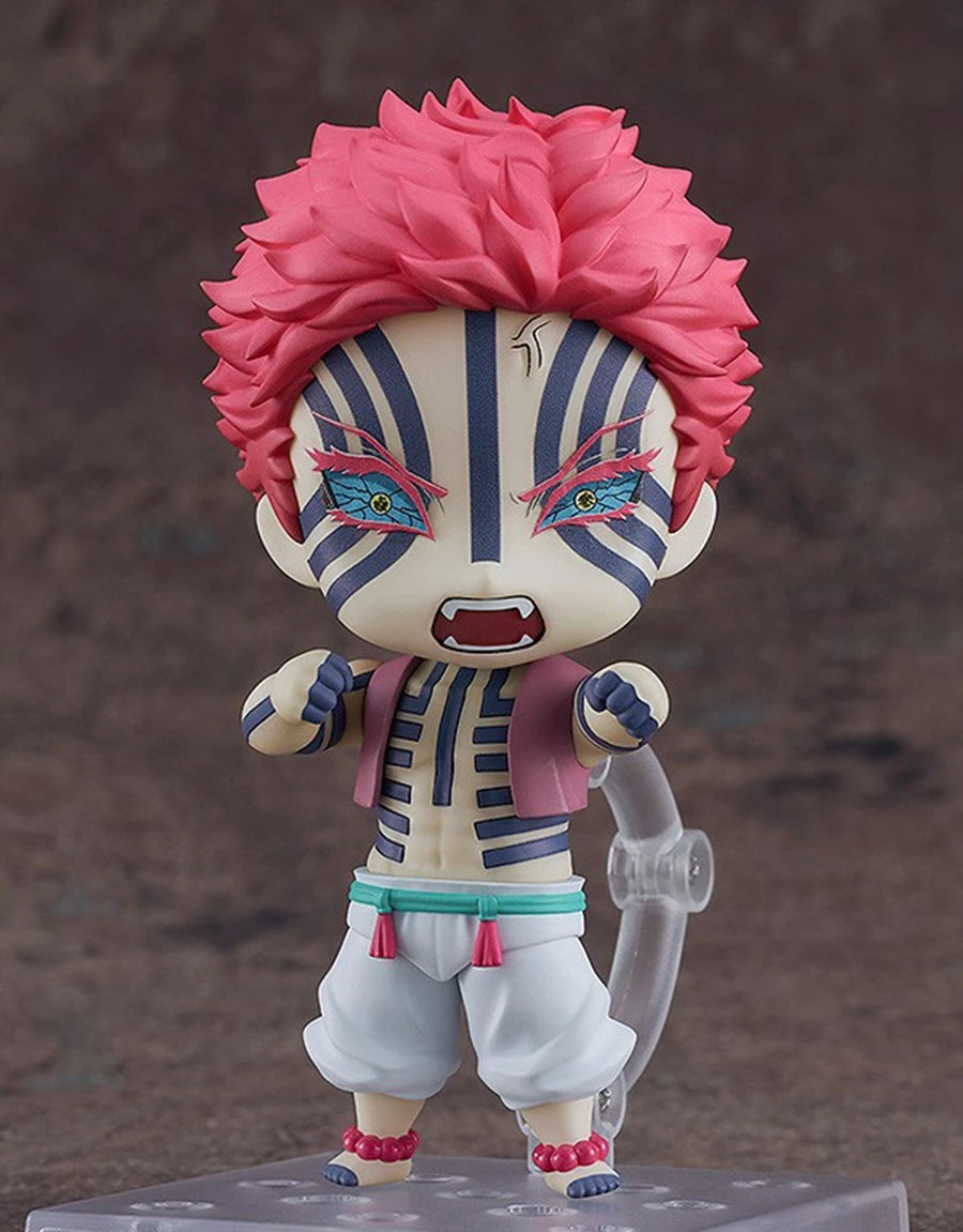 Figura Akaza - Demon Slayer | Luna Superior Tres Chibi 10cm