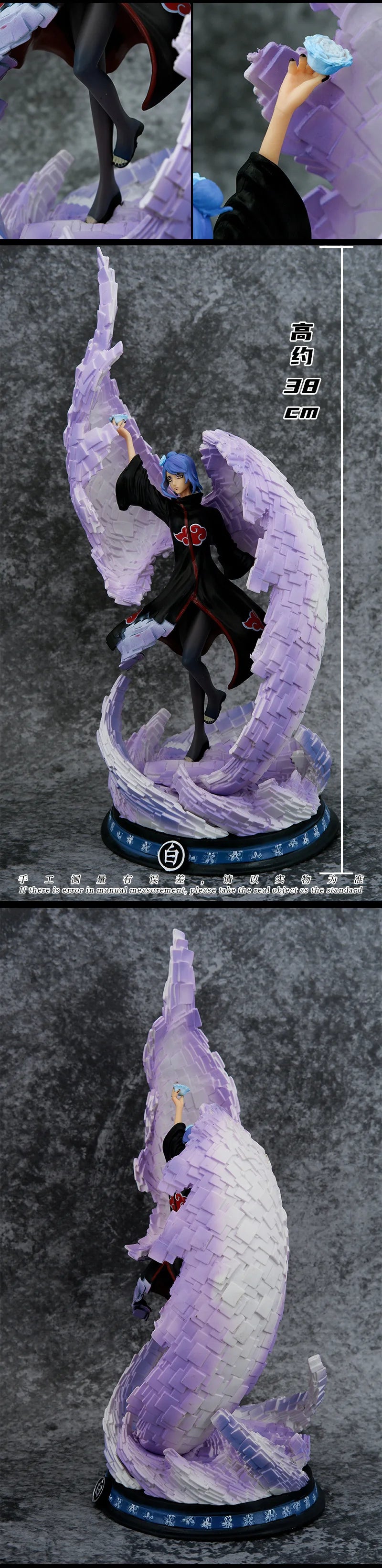Figura Konan - Naruto Shippuden | Ángel de la Lluvia 38cm
