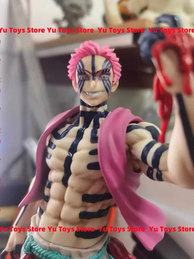 Figura Akaza - Kimetsu no Yaiba | Estatua GK Combate 28cm