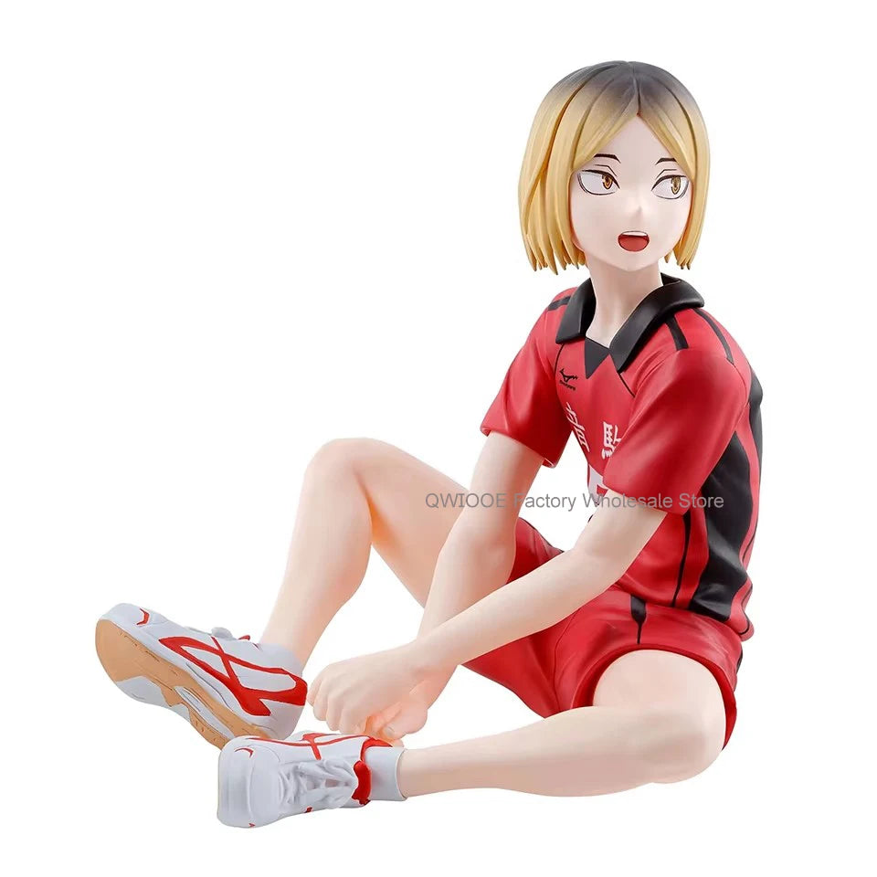 Figura Kozume Kenma - Haikyuu!! | Banpresto Pose Sentada 9cm