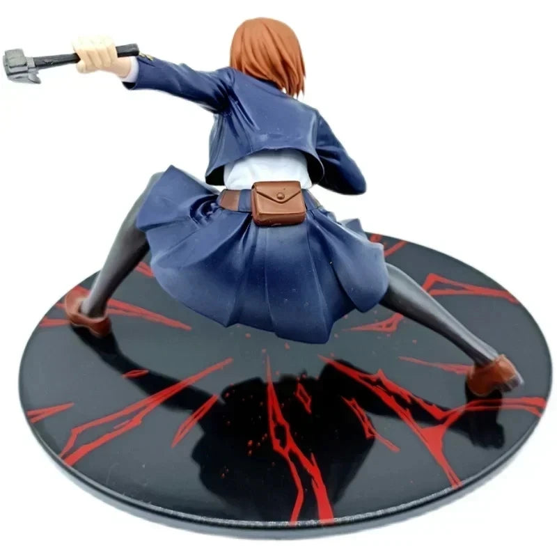 Figura Nobara Kugisaki - Jujutsu Kaisen | Pose de Combate 15cm
