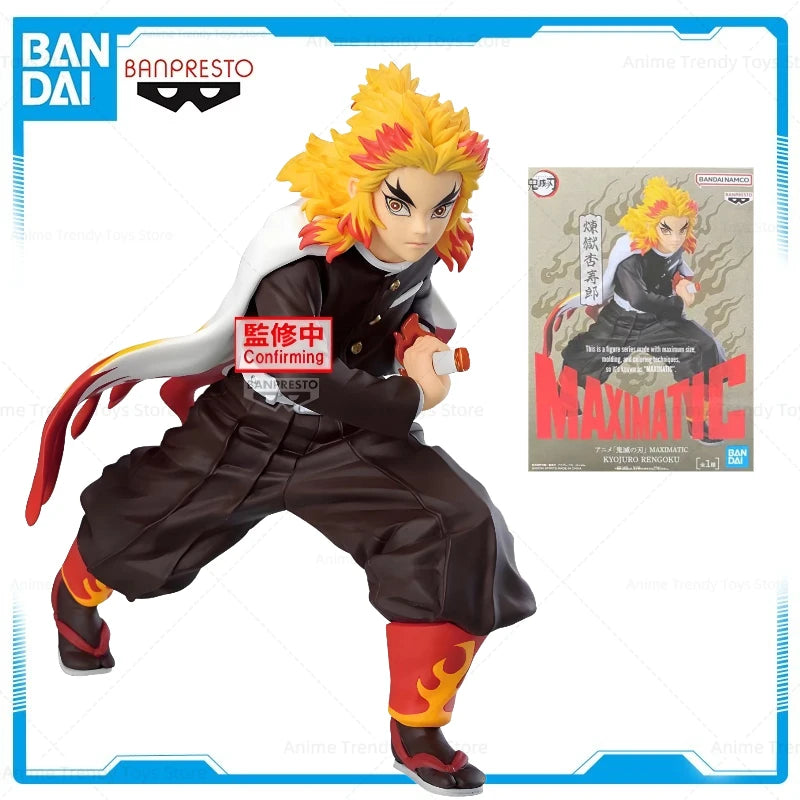 Figura Kyojuro Rengoku - Kimetsu no Yaiba | Banpresto Maximatic 16cm