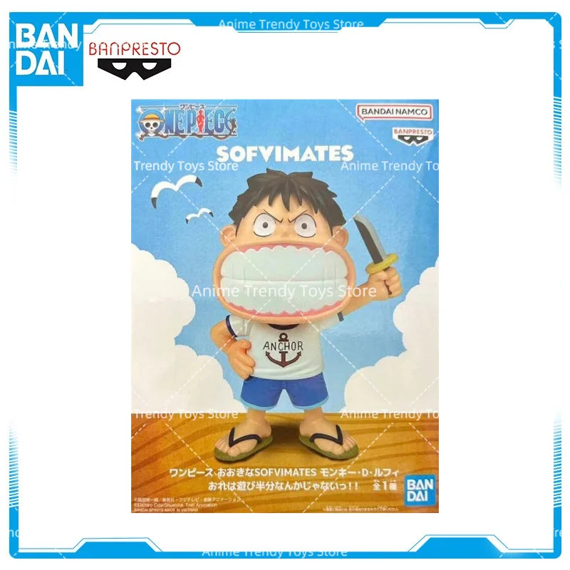 Figura Monkey D. Luffy niño - One Piece | Banpresto Sofvimates 15cm