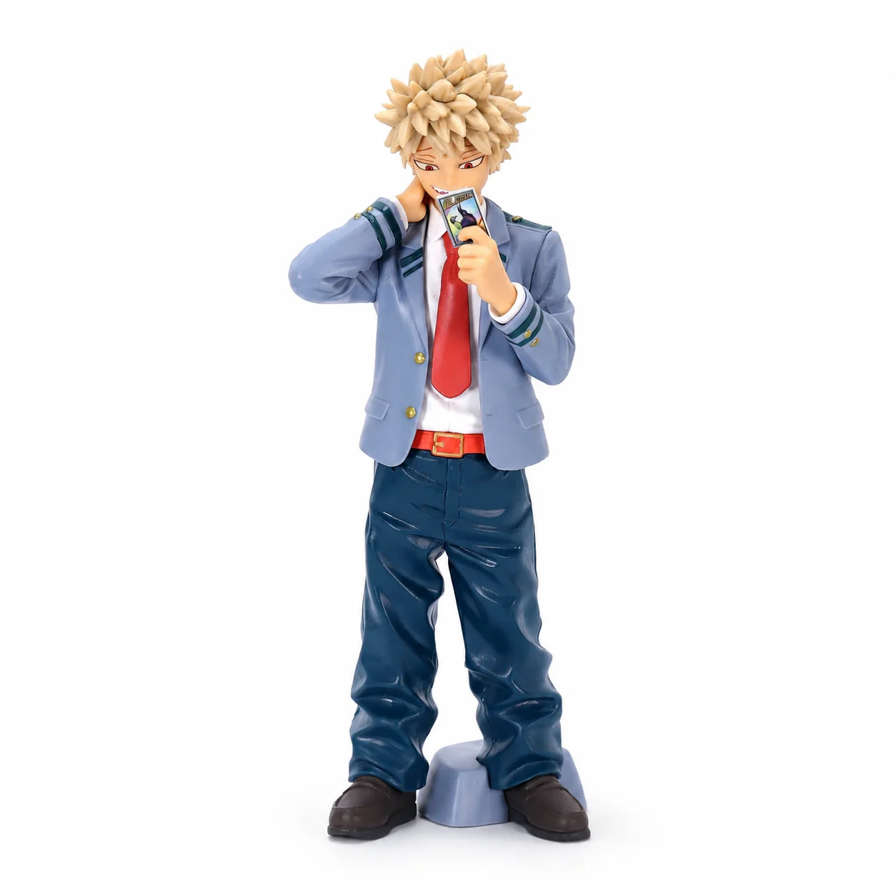 Figura de acción de anime My Hero Bakugou Katsuki, modelo de estatua, adorno de escritorio, coleccionable, pequeño regalo, decoración para Halloween, Navidad, San Valentín