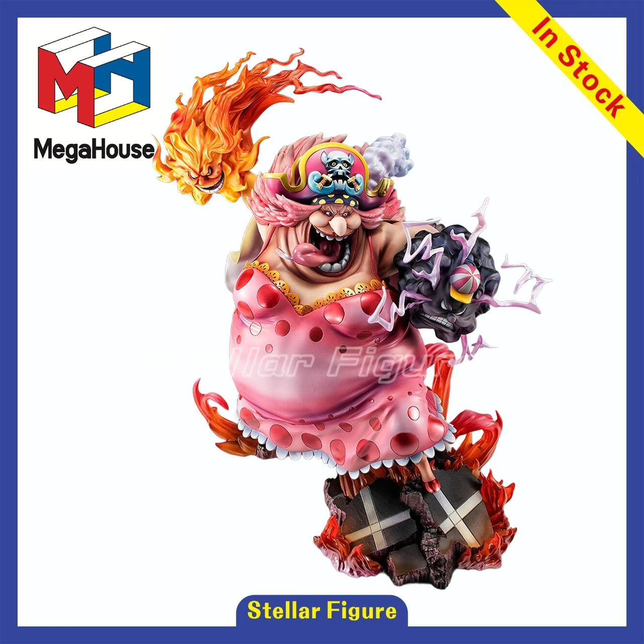 Figura Charlotte Linlin (Big Mom) - One Piece | MegaHouse Portrait.Of.Pirates