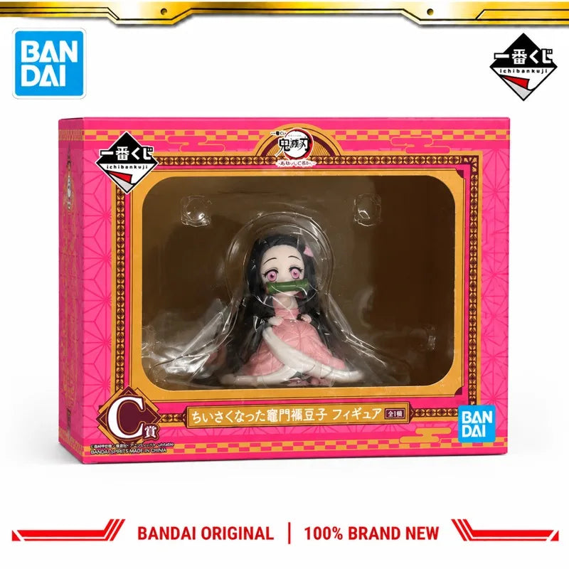 Figura Nezuko Kamado pequeña - Demon Slayer | Bandai Ichiban Kuji premio C 6,5cm