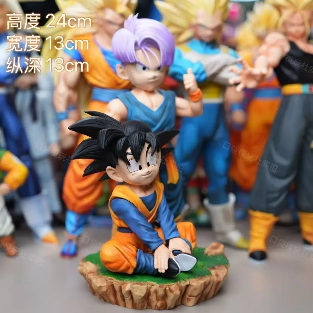 Figura Goten y Trunks Super Saiyan - Dragon Ball Z | Estatua PVC