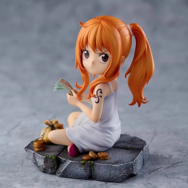Figura Nami Niña - One Piece | Versión Q 10cm