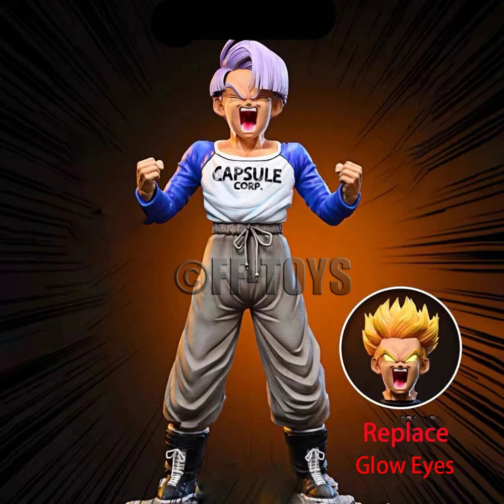 Figura Trunks - Dragon Ball Z | Cabeza Intercambiable SSJ