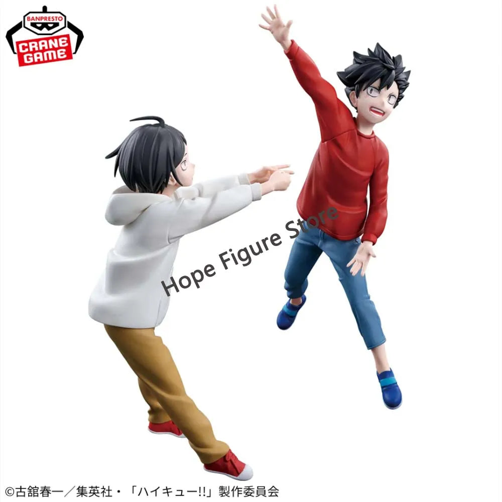 Figura Kuroo Tetsurō y Kozume Kenma - Haikyuu!! | Banpresto The Dumpster Battle Casual