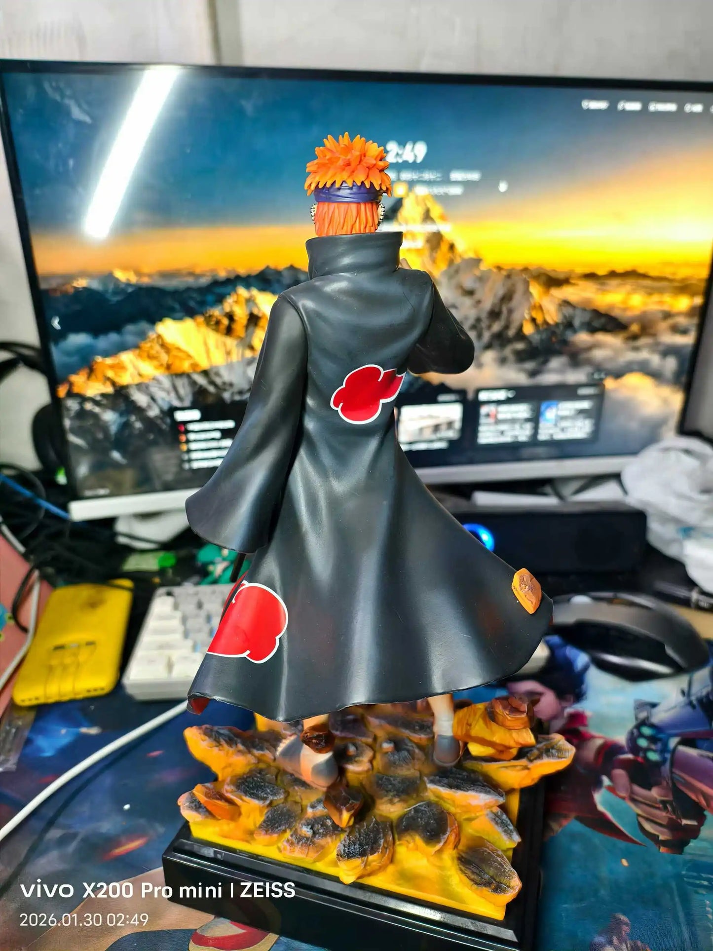 Figura Pain - Naruto Shippuden | Líder Akatsuki 33cm
