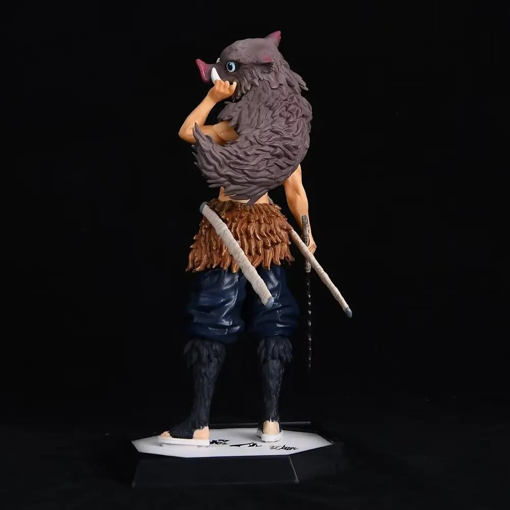 Figura Inosuke Hashibira - Kimetsu no Yaiba | Pose de Combate 30cm
