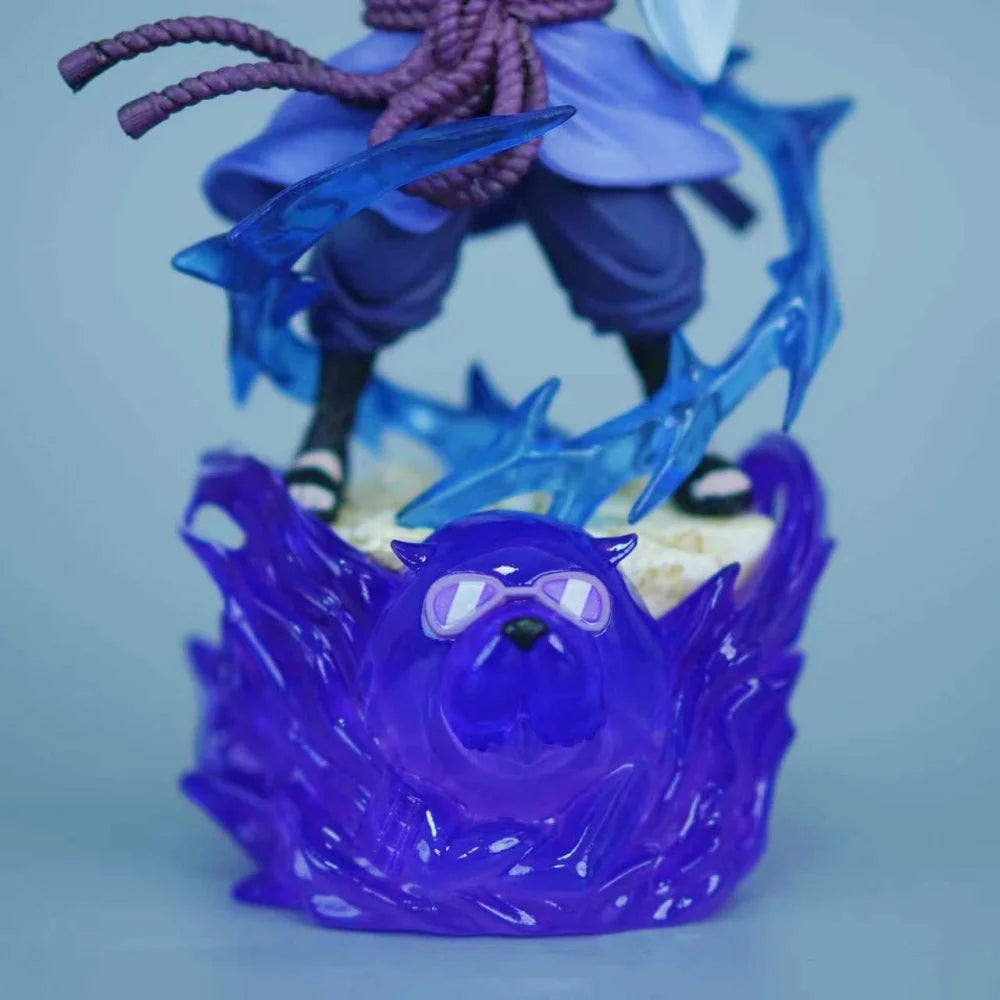 Figura Anya cosplay Sasuke - Spy x Family x Naruto | GK 18,5cm