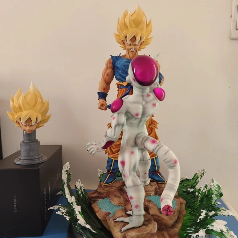Figura Frieza vs Son Goku - Dragon Ball | Estatua Resina 1/6