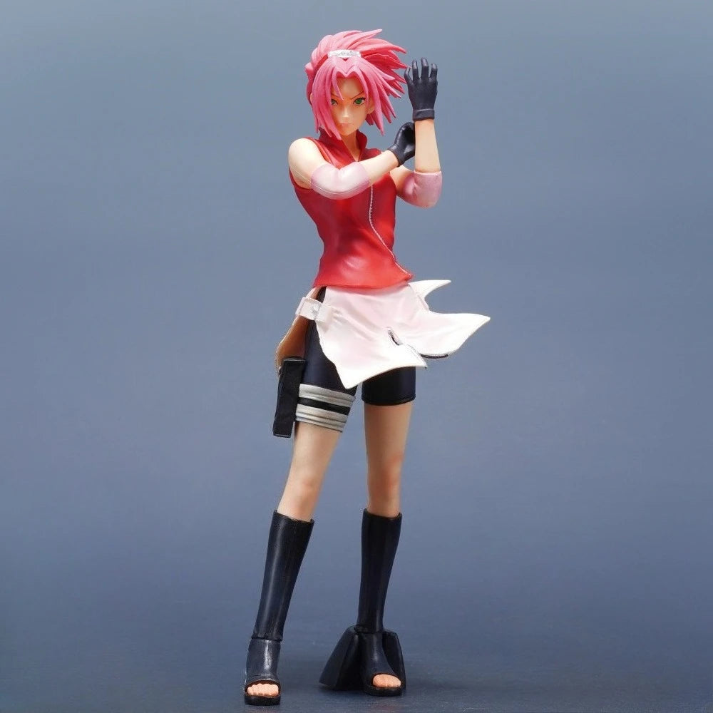 27,5 cm/10,83 pulgadas Anime NARUTO figura Haruno Sakura figuras de acción estatua de Pvc adorno de escritorio colección modelo juguetes regalos