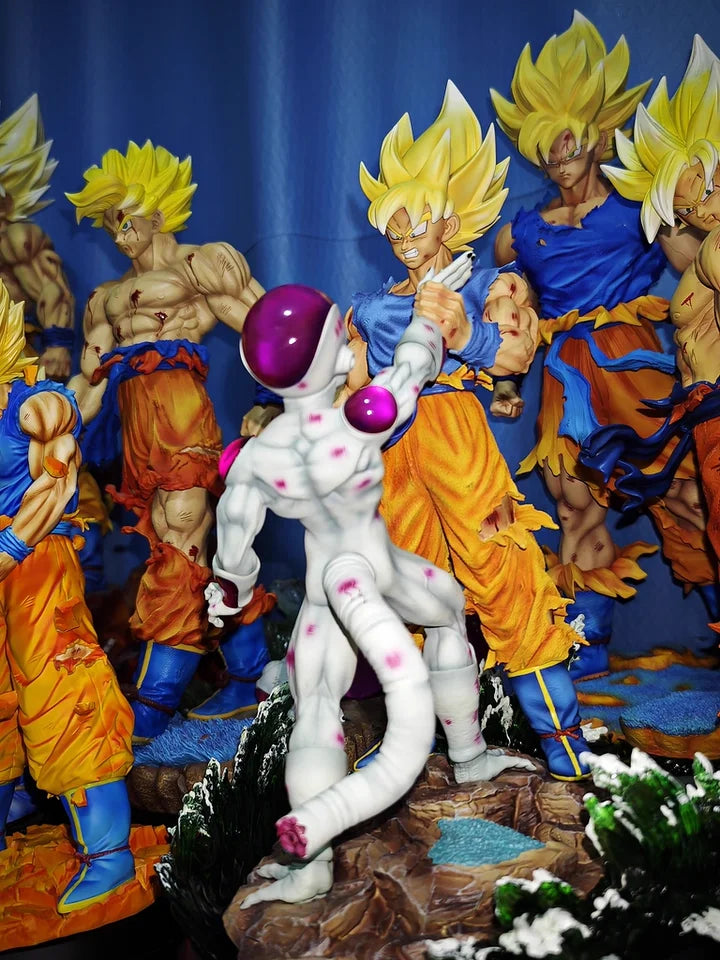 Figura Frieza vs Son Goku - Dragon Ball | Estatua Resina 1/6