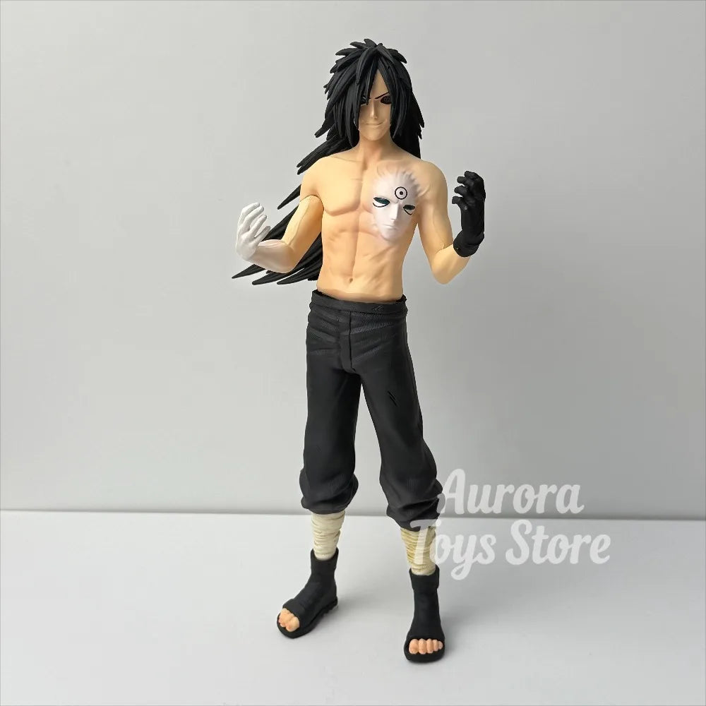 Figura de Anime NARUTO de 28.5cm/11.22in, Figura de Acción de Uchiha Madara, Modelo Coleccionable de PVC, Juguetes para Regalo