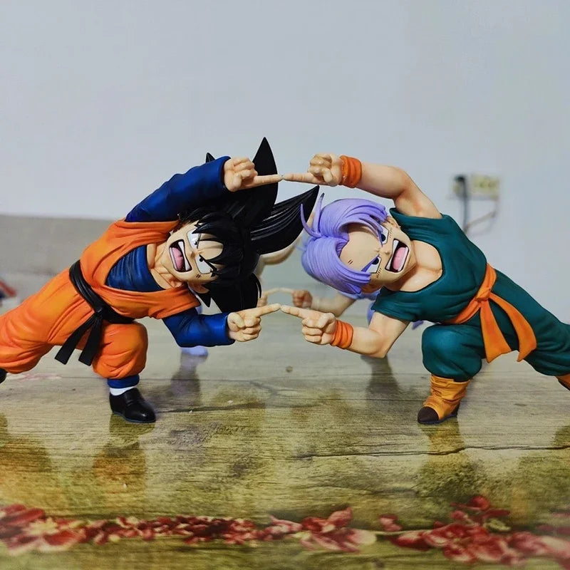 Figura Gotenks (Trunks + Goten fusión) - Dragon Ball Z | PVC 10cm
