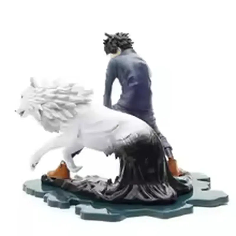 Figura Fushiguro Megumi con Perro de Jade - Jujutsu Kaisen | Estatua GK 17cm