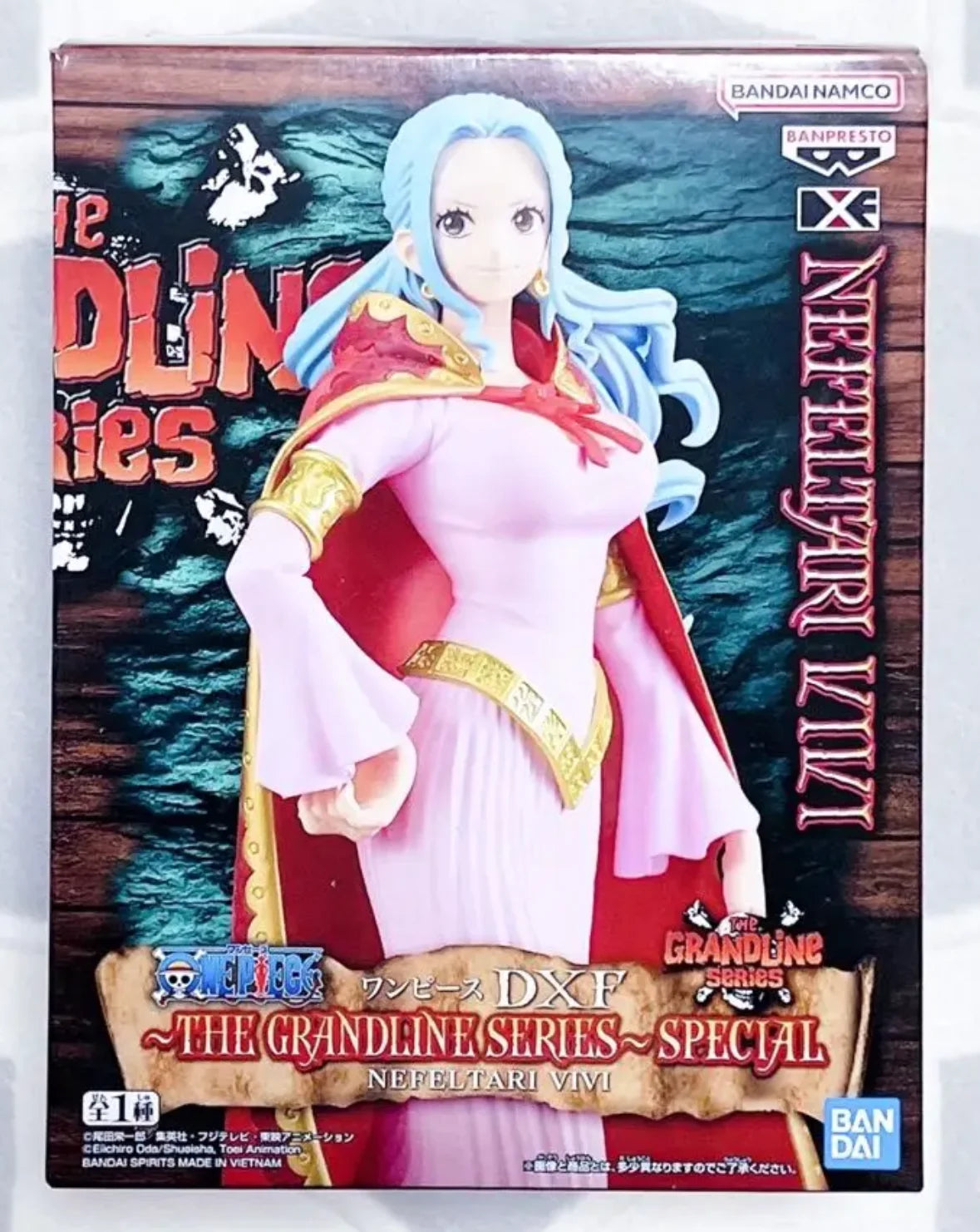 Figura Nefertari Vivi - One Piece | Banpresto DXF Grandline 17cm