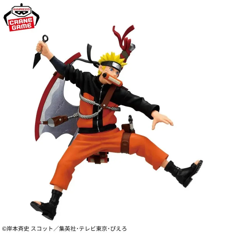 Figura Naruto Uzumaki - Naruto | Naruto Uzumaki Vibration Stars, figura oficial Banpresto