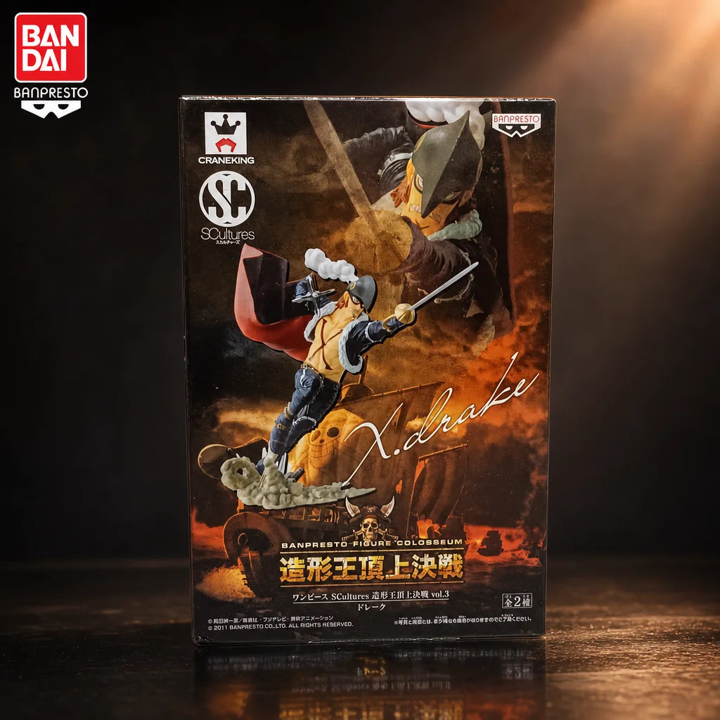 Figura X Drake - One Piece | Banpresto SCultures BFC 15cm