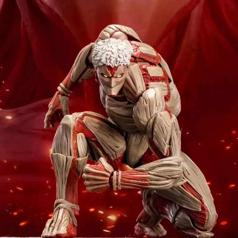 Figura Reiner Braun Titán Acorazado - Attack on Titan | Revoltech Yamaguchi 17cm