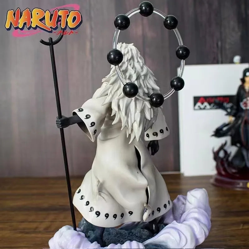 Anime 28cm Naruto Figure Six Paths Sage Uchiha Madara Action Figure PVC Statue Doll Model Collectible Kids Toys Gift