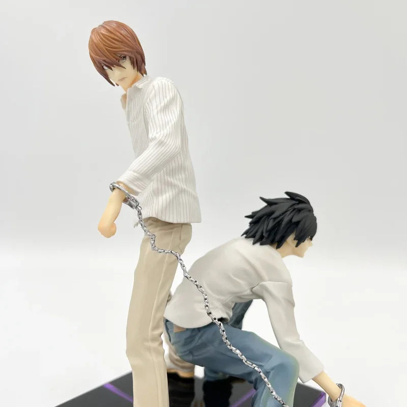 Figura Light y L Diorama - Death Note | 24cm