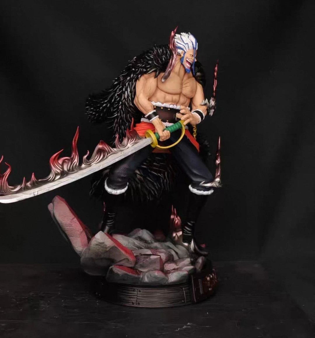 Figura Rocks D. Xebec - One Piece | Rocks D. Xebec, modelo de resina impreso en 3D y pintado a mano
