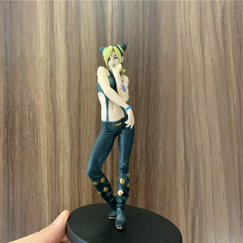 Figura de aventura Bizarre de JoJo Lover, Cujoh Jolyne, versión de pie. Figura de Anime JOJO Jolyne Kujo Jotaro, modelo de juguete de regalo de 16cm