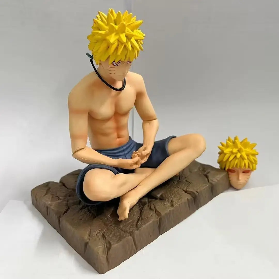 Figura Naruto Uzumaki Modo Sabio - Naruto Shippuden | Meditación 13cm