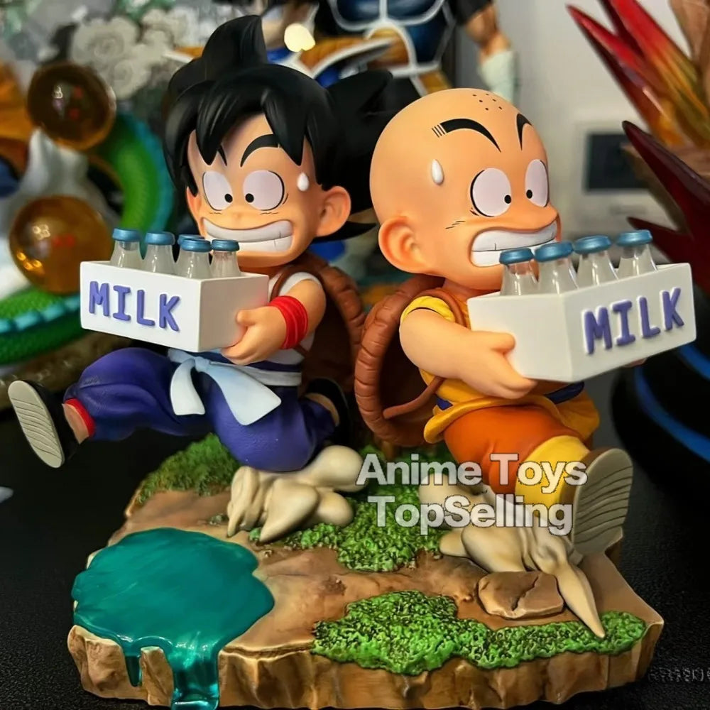 Figura Goku y Krillin 15 cm - Dragon Ball | PVC