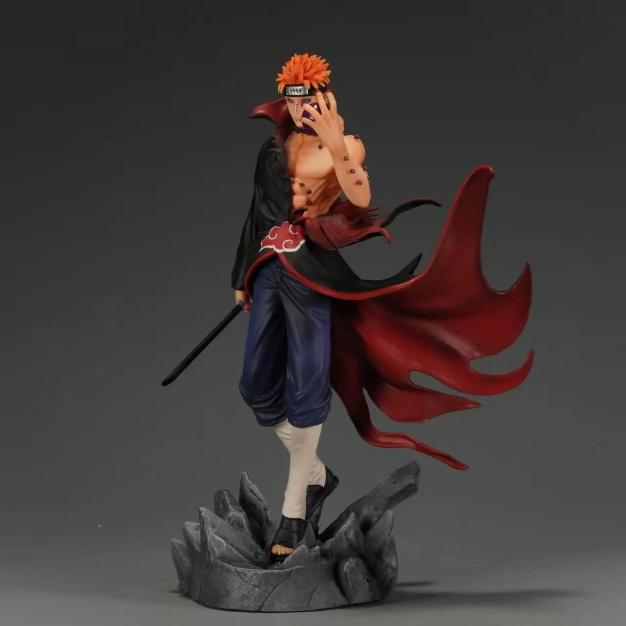 22cm Naruto Paine Anime Figure Ten Years Hundred Ninjas Gk Gifts Action Figure Model Statues Collections Toys Gifts