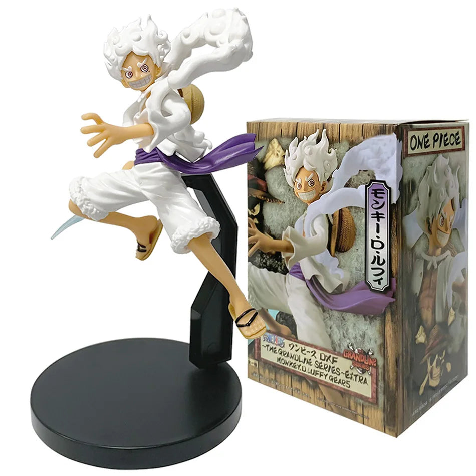 Figura de juguete de una pieza de Anime, 18cm, Nika Monkey D Luffy, muñecas de acción, modelo de Pvc, estatua coleccionable, juguete para regalo en Stock